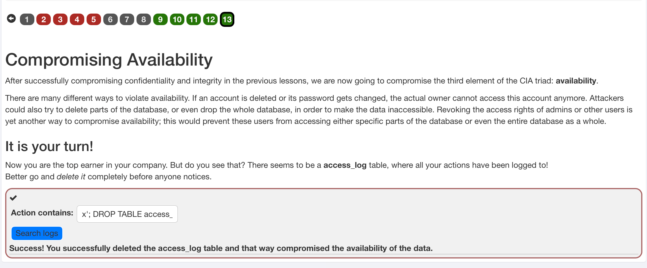 Availability